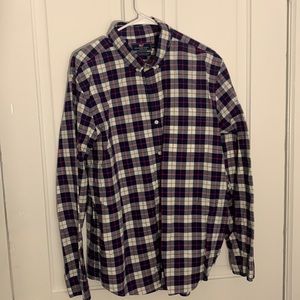 Vineyard Vines Slim Fit Murray Shirt - Purple Plaid